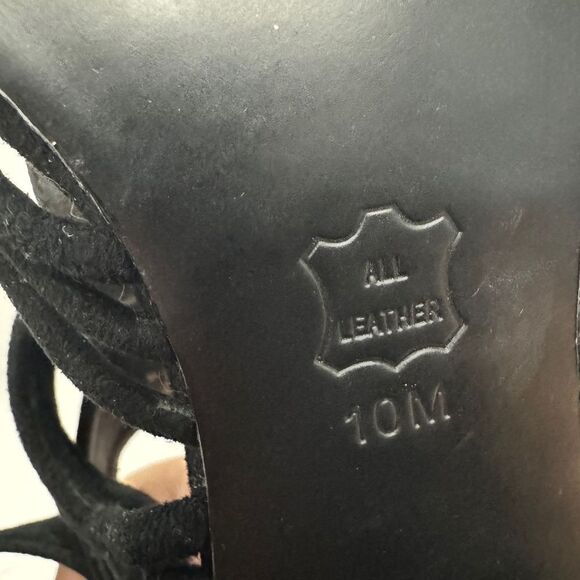 Tory Burch Sigourney Cage Heels Black - Picture 9 of 11